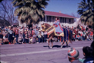 Phoenix Jaycees Rodeo Parade:  Pioneer Woman Rider