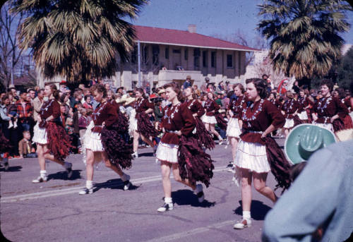 Phoenix Jaycees Rodeo Parade:  Girls Pom-Pom Parade Group