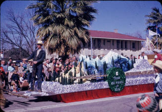 Phoenix Jaycees Rodeo Parade:  Coors Beer 'Rocky Mountains' Float