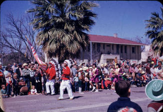 Phoenix Jaycees Rodeo Parade:  Indian Flag bearers