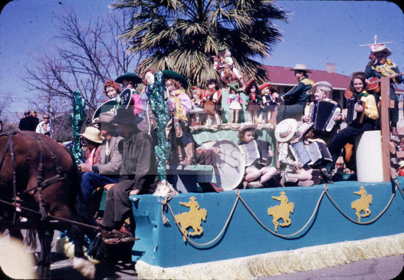 Phoenix Jaycees Rodeo Parade:  Music Float