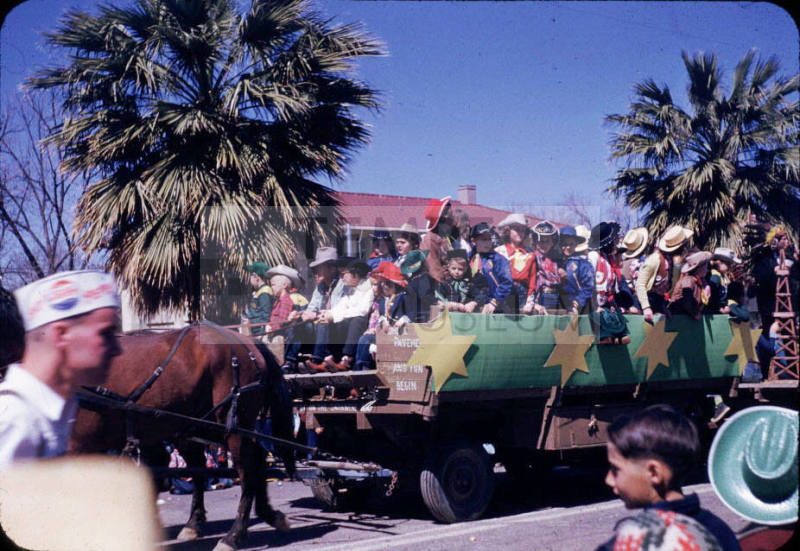 Phoenix Jaycees Rodeo Parade:  Wagon Riders