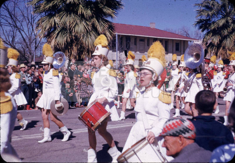 Phoenix Jaycees Rodeo Parade:  Band Percussion Line
