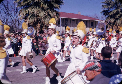 Phoenix Jaycees Rodeo Parade:  Band Percussion Line
