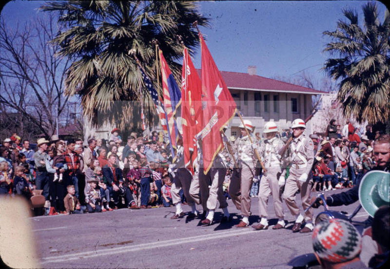 Phoenix Jaycees Rodeo Parade:  Uniformed Marching Group