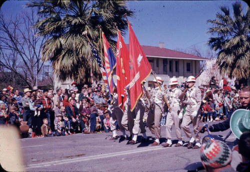 Phoenix Jaycees Rodeo Parade:  Uniformed Marching Group