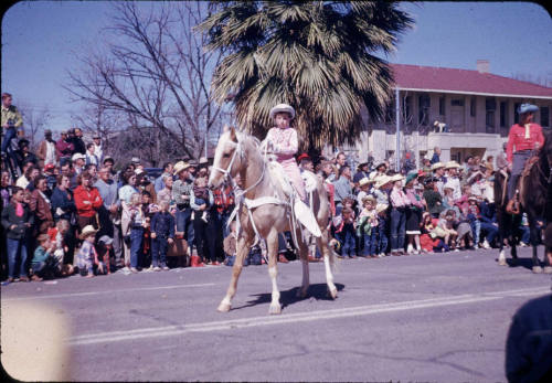 Phoenix Jaycees Rodeo Parade:  Youth on Palomino