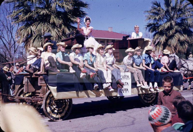 Phoenix Jaycees Rodeo Parade:  Sorority Float