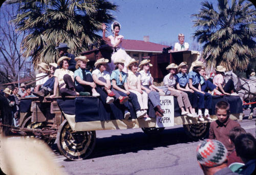 Phoenix Jaycees Rodeo Parade:  Sorority Float