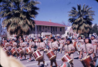 Phoenix Jaycees Rodeo Parade:  Indian Drummers