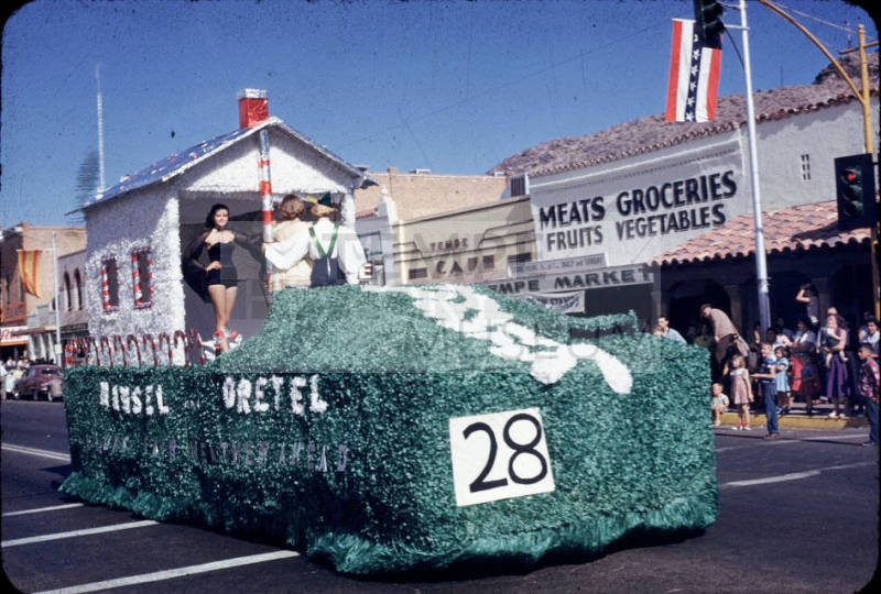 Parade:  Hansel and Gretel Float - Mill Avenue, Tempe