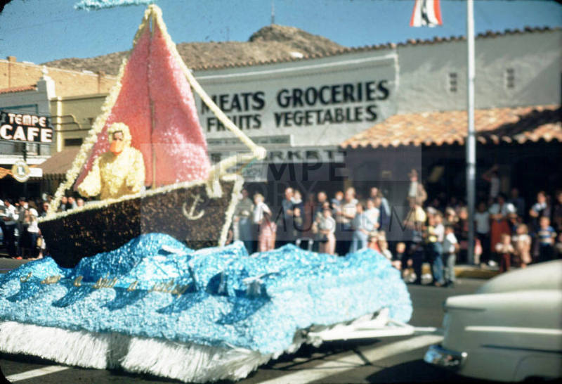 Parade:  Sailboat Float - Mill Avenue, Tempe