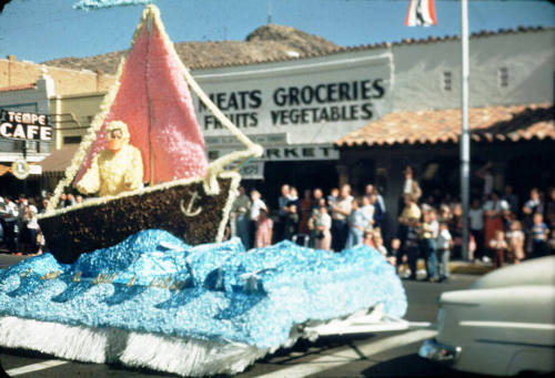 Parade:  Sailboat Float - Mill Avenue, Tempe