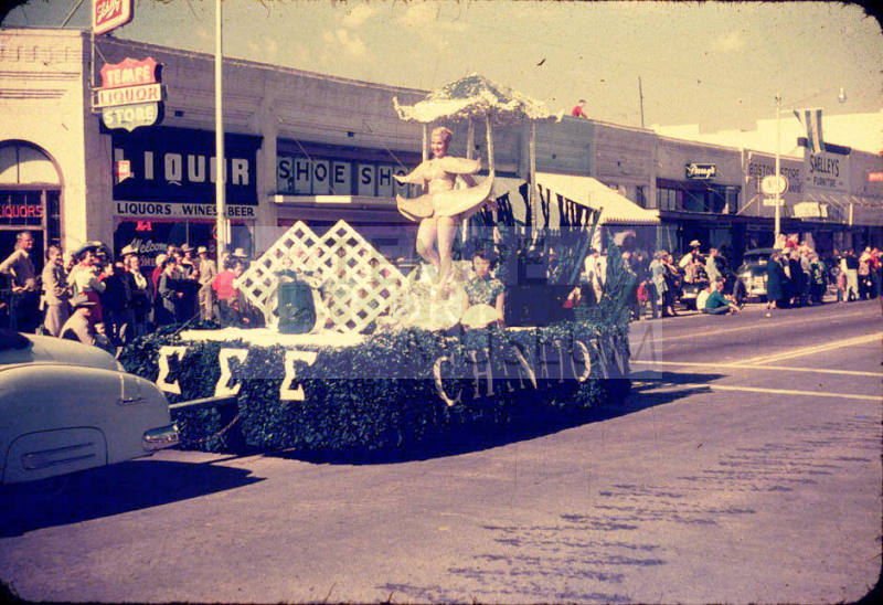 Parade:  EEE Greek Float - Mill Avenue, Tempe