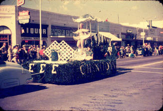 Parade:  EEE Greek Float - Mill Avenue, Tempe