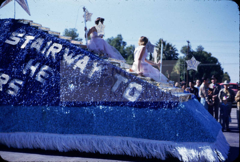 Parade:  "Stairway To The Stars" Float - Mill Avenue, Tempe