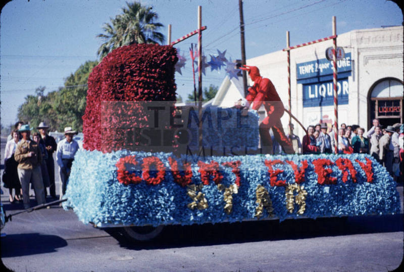 Parade:  "Count Everyone" Float - Mill Avenue, Tempe