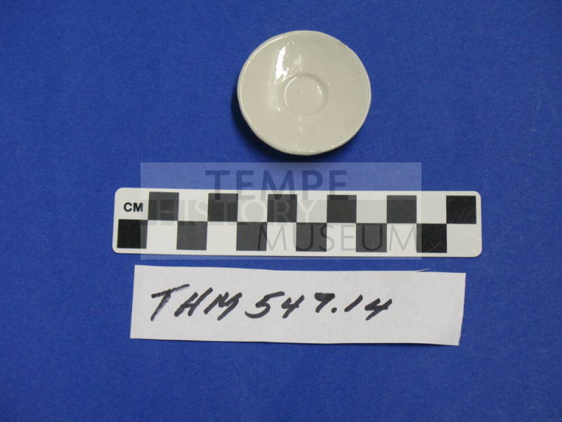 Plate, Miniature Tea Set