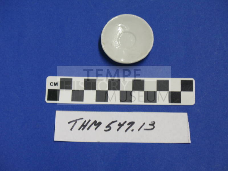 Plate, Miniature Tea Set