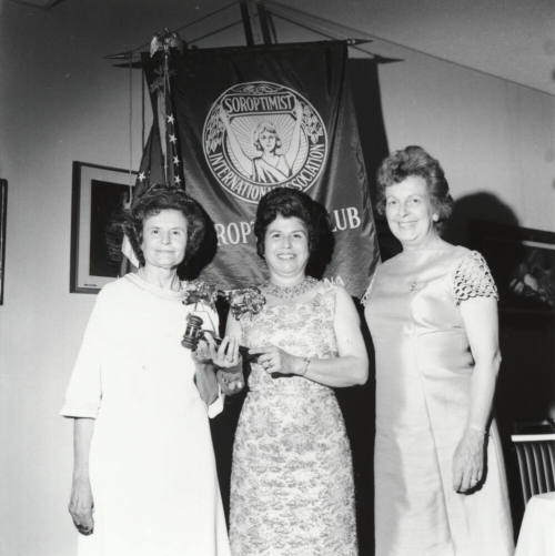 Three Women at a Soroptimist Club