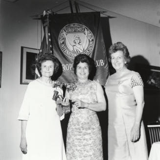 Three Women at a Soroptimist Club