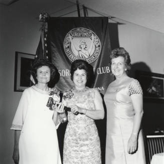 Three Women at a Soroptimist Club