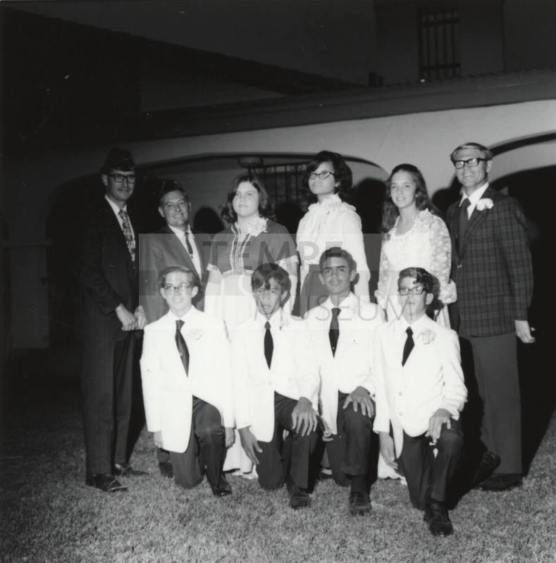Ten young adults