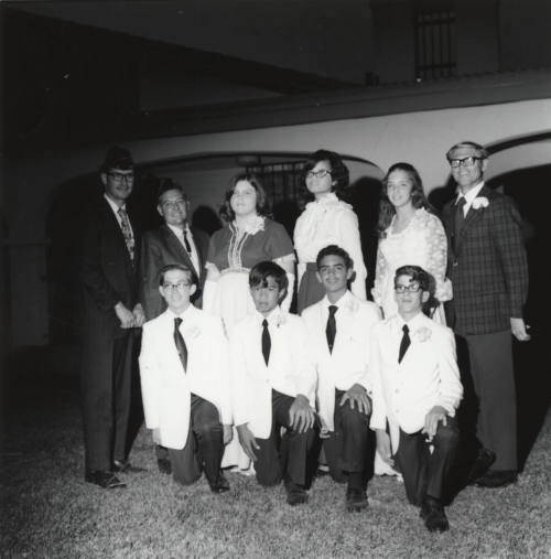 Ten young adults