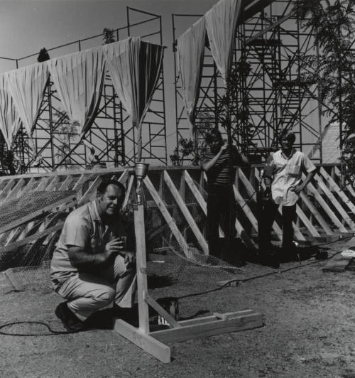 Finishing Stage for "Centrury in the Sun" Historical Pageant