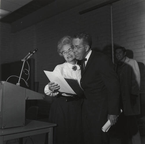 Tempe Centennial - Marge McKemy & Governor Jack Williams