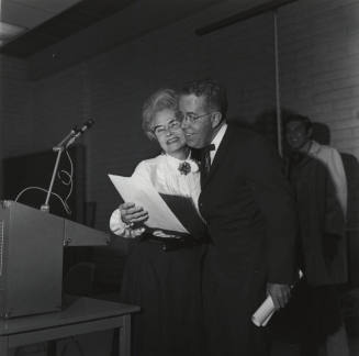 Tempe Centennial - Marge McKemy & Governor Jack Williams