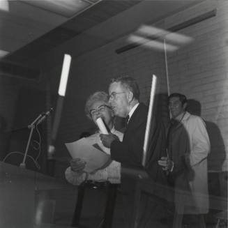 Tempe Centennial - Marge McKemy and Governor Jack Williams