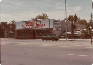 View of Ehrhardt's Schwinn Bikes at 716 Mill Avenue