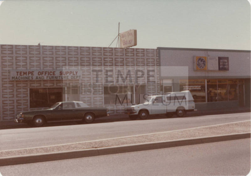View of 610-614 South Mill Avenue Including Christopher's Bakery