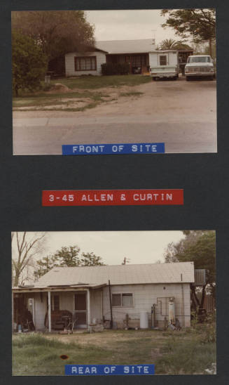 Views of the Milton W. Allen Residence at 2532 East McArthur Drive