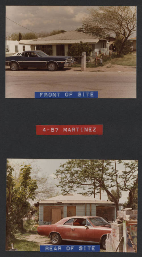 Views of William R. Martinez Residence, Victory Acres, 1109 South Lebanon Drive