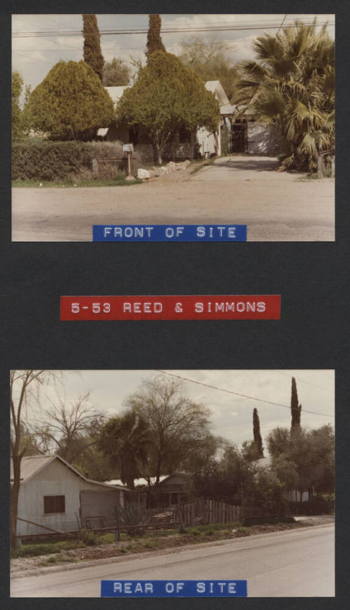 Views of Reed and Billies R. Simmons Residence, Victory Acres, 1101 South Price