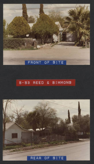 Views of Reed and Billies R. Simmons Residence, Victory Acres, 1101 South Price