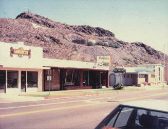 East Fifth Street Showing Raindancer, Bobbie's Flowers and Other Businesses