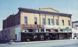 Photo of Circus, Clothing Mill and Ben's Scooter in the Andre Building on Mill