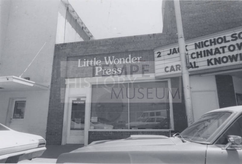 Little Wonder Press Printing Shop - 505 South Mill Avenue, Tempe, Arizona
