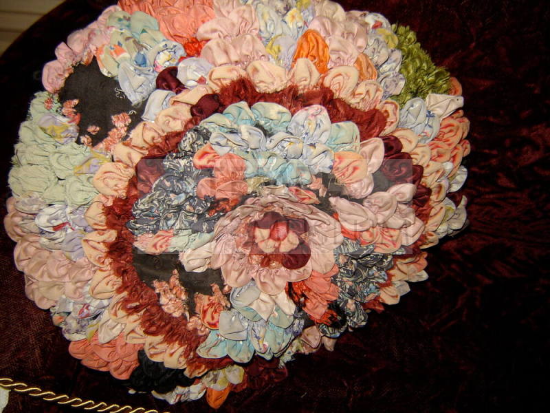 Multiple petal Throw Pillow