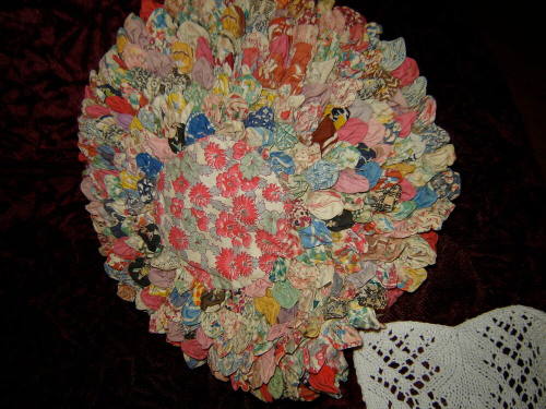 petal design throw pillow