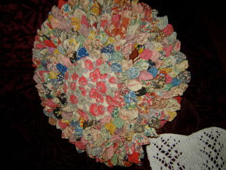 petal design throw pillow