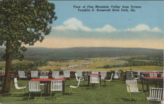 Postcard - Pine Mountain Valley, Franklin D. Roosevelt State Park, Georgia