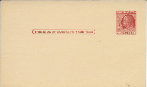 Postcard - 2 Cent Pre-Stamped United States Postcard