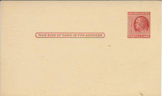 Postcard - 2 Cent Pre-Stamped United States Postcard
