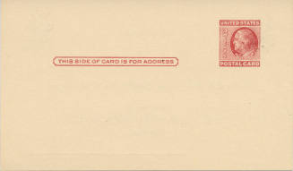 Postcard - Announcement for a Sales Call
