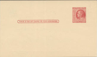 Postcard - Announcement for a Sales Call