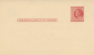 Postcard - Announcement for a Sales Call